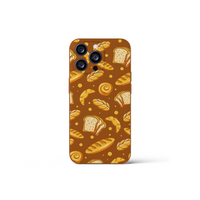 French Aesthetic Baguette Pattern Case